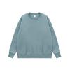 Ropa de Hombre Jie Zhan Primavera 2025 Sudadera Lisa de Cuello Redondo con Forro Polar de 350g Marca Trendy Holgada Suéter Pulóver para Hombre