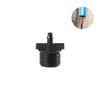 Irrigação de jardinagem 4/7 acessórios irrigação automática 47 junta de tubo de lã ferramenta de irrigação irrigação automática gotejamento acessórios de tubo de irrigação