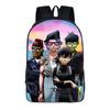 Bolsa Escolar Periférica de Estrella Masculina de Dibujos Animados Nueva de Dropshipping Transfronterizo Mochila de Poliéster Cómoda Creativa para Estudiantes