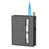 Nuevo encendedor inflable recargable de doble uso a prueba de viento con personalidad masculina, encendedor electrónico USB creativo, personalizable