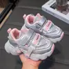 Zapatos Deportivos para Niñas 2025 Nuevo Verano Zapatos Tipo Papá para Niños Antideslizantes para Correr Niños Grandes Niñas Malla Transpirable Primavera Otoño