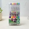 Nuevo Lápiz de Dibujos Animados Lindo Labubu con Purpurina Marcador de Llaves para Estudiantes Resaltador Marcador Stitch Resaltador