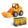 Veículo de engenharia de fricção para crianças mais vendido, escavadeira, trator, carro de brinquedo de simulação divertido, vendas diretas da fábrica