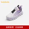 Sapatos Infantis Balabala, Tênis Esportivos Infantis, Sapatos de Corrida Respiráveis e Leves para Meninas, Primavera e Outono, com Cadarço e Fivela de Botão, Modernos e Fashion