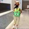 Nueva mochila escolar para jardín de infantes, linda mochila de dibujos animados para niños, ligera, con protección para estudiantes extrovertidos, venta al por mayor de fábrica