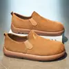 Nuevos Zapatos Birkenstock Primavera 2026, Cómodos Transfronterizos Talla Grande Retro para Hombre Simples Versátiles Ligeros sin Cordones Casuales
