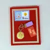 Oro Puro 999 Gama Alta Exquisito Regalo Día de San Valentín Chino 520 Paz y Alegría Princesa Por Favor Haz Galletas de la Fortuna para que Otros las Regalen Venta al por Mayor
