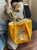Bolsa de Hombro Grande de Alta Densidad con Bordado Resistente de Personalidad Dopamina, Nueva Nicho, para Compras, para Mujer