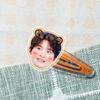 Mercadoria de Celebridade Zhang Yuan Presilha de Acrílico para Cabelo Acessório de Cabelo Item de Apoio para Show com Fotos