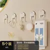 Gancho de ventosa sin taladro de doble cabeza para uso doméstico, perchero para detrás de la puerta, gancho adhesivo de fuerte carga para baño y cocina