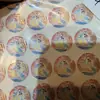 Gran Venta Tíbet Nepal Puro Pintado a Mano Thangka Zorro de Nueve Colas 2.0 Núcleo de Tarjeta