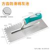 Colher espátula faca de tijolo com dentes espátula lote cinza de parede faca pedreiro gesso gesso azulejo lote ferramenta