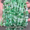 Productos semiacabados de grava de cristal mult material natural, grava irregular con agujero pasante para pulseras, collares, pendientes y accesorios para ensartar cuentas