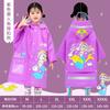 Capa de Chuva Infantil para Meninos e Meninas, Impermeável de Corpo Inteiro, Especialmente Projetada para Alunos de Jardim de Infância e Ensino Fundamental, com Espaço para Mochila, Liquidação
