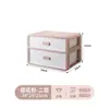 Caja de Almacenamiento de Plástico para Ropa Interior Tres en Uno Organizador con Divisores Tipo Cajón Caja de Almacenamiento para Sujetadores y Calcetines para Dormitorio Estudiantil