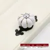 Manija Colorida para Puerta de Armario de Habitación Individual Infantil, Manija Moderna Minimalista para Armario y Guardarropa, Manija Redonda Artística de Calabaza de Lujo Ligero, Manija de un Solo Agujero
