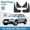 Guardabarros para coche para Audi Q5 2009-2016 sin guardabarros de rueda para paso de rueda guardabarros de neumáticos transfronterizo