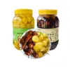 Pimentas de Sete Cores de Guangxi Picles em Garrafa Grande 0,9kg Pimentões Sino de Sete Cores Picles Crocantes e Ácidos para Acompanhamentos Apetitosos