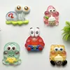 Acessórios Grandes de Resina do Bob Esponja Luminosos Desenho Animado Feito à Mão DIY Cola de Chantilly Capa de Celular Fivela de Sapato Material para Joias