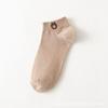 Calcetines rojos de red con diseño de explosión para mujer, calcetines japoneses tipo barco con diseño de oso, calcetines cortos de tubo, calcetines de marea, calcetines finos invisibles para mujer, fabricantes de puestos al por mayor