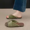 Zapatilla de Estilo Rítmico Estético Más Vendida Casual Moderna Marea Nacional Retro Artística 2024 Zapatos de Mujer Orientales Moda Versátil