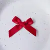 Em estoque 1cm laço feito à máquina acessórios de decoração para roupas lingerie meias acessórios de laço de fita de poliéster dupla face