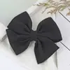 Accesorios para el cabello infantiles simples transfronterizos europeos y americanos, pasador de pinza de lazo hecho a mano de color caramelo, tocado para bebé, venta al por mayor