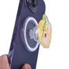 Soporte Magnético con Airbag para Teléfono Móvil de Acrílico, Personalizable, Retráctil, Recubierto de Resina, Creativo, Lindo Soporte Perezoso de Escritorio, Hecho a Medida