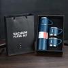 Caixa de presente para caneca de aço inoxidável 304 transfronteiriça, conjunto de caneca, caneca de negócios portátil, presente, atacado