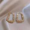 Ondas Brillantes, Pendientes Plateados Quebrados Súper Brillantes en Forma de C para Mujer, Pendientes de Lujo Accesible de Alta Gama, Pendientes, Pendientes Elegantes Únicos