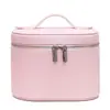 Bolsa de Cosméticos de Alta Venta de Fábrica BSCI, Bolsa Portátil de Viaje para Artículos de Tocador con Logo de Lujo Ligero, Bolsa Multifuncional para Almacenamiento de Maquillaje