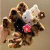 Diadema Nueva de Trébol de Cuatro Hojas y Cabeza de Kitty para Otoño e Invierno, Diadema para Lavarse la Cara en Dormitorio Estudiantil, Accesorios para el Cabello de Felpa Creativos y Lindos