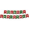 FELIZ NAVIDAD Bandera de letras Decoración de fiesta NAVIDEÑA diseño pancarta de papel personalizado venta al por mayor