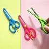 Tesouras infantis tesouras para estudantes arte manual papelaria função de proteção infantil tesouras pequenas corte de papel para jardim de infância