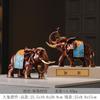 Adornos de elefante auspiciosos al por mayor, un par de regalos de apertura, sala de estar, porche, TV, gabinete de vinos, decoraciones artesanales de oficina