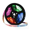 Fita de LED 5050 Colorida Luz Suave 12/24V Fita de LED Suave RGB 10mm Baixa Tensão Controle Remoto Luz de Cor Total Fita de LED RGB