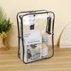 Directo de Fábrica Mochila Transparente de PVC Minimalista Moderna Venta al por Mayor Red Social Gran Capacidad Doble Hombro Moda Bolso Escolar