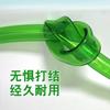 Tubo para cambio de agua de acuario, barril de filtro externo, tubo verde para agua, tubo de salida de agua, tubo de entrada de agua, manguera de bombeo de agua, tubería de tendón de res 4 puntos