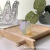 Productos de Amazon Transfronterizos Colgante de Cristal Rosa Natural de 12 Caras Gema Forma Geométrica Collar DIY Directo del Fabricante