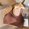 Atacado do Fabricante Estilo Coreano Top Tubo Sem Costura Envolto em Urso com Rosca Sutiã Costas Bonitas Ajustável Sutiã Esportivo Roupa Íntima Feminina