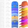 Estante para Gorras de Béisbol, Montado en la Pared con Diseño de Doble Gancho, Organizador de Sombreros sin Taladro, Solución Simple de Almacenamiento para el Hogar