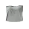 1653-26 Otoño Top básico sin mangas de un hombro ajustado estilo coreano, adecuado como camiseta interior o top sin mangas