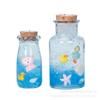 Venta al por mayor DIY botella de los deseos Botella de estrella Botella de nebulosa Botella de arcoíris Botella de deriva Botella del océano Botella de estrella Botella de estrella de la suerte brillo