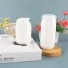 Botella de Loción al Vacío Sub-Blanca de 50ml/100ml, Botella Dispensadora Cosmética Tipo Prensa, Botella Dispensadora de Muestras de Loción
