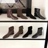Botines Chelsea Elegantes de Piel de Vaca Lavada con Punta Fina, Aumentadores de Altura Invisibles, Otoño/Invierno 2026, Tacón Bajo, Piel Genuina, Versátiles para Mujer