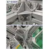 Soporte de Esquina para Perfil de Aluminio Fundición a Presión Ángulo Recto de 90 Grados Aleación de Aluminio Pieza de Esquina de Fijación 1515/2020/3030/4040/4545