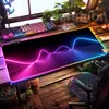 Alfombrilla de Ratón Luminosa RGB, Alfombrilla Extra Grande para Teclado de Gaming E-Sports, Alfombrilla Espesa para Escritorio de Oficina, LED Colorida Tamaño Grande al por Mayor