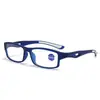 Nuevas gafas de lectura deportivas para hombre con filtro de luz azul HD antideslizantes cómodas para mediana edad y personas mayores gafas anti-fatiga para personas mayores