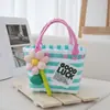 Bolsas Novas, Bolsas de Plástico Trançado de Temperamento Versátil, Bolsas de Praia para Férias na Costa, Cestas de Compras, Bolsas Femininas Atacado