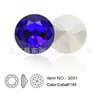 Rhinestones Redondos com Base Pontiaguda Dongzhou Crystal 10mm Acessórios para Joias DIY Rhinestones de Vidro Deslumbrantes Rhinestones Quentes de Venda Transfronteiriça